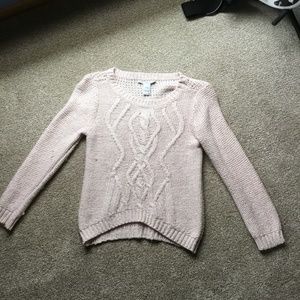 Light pink sweater